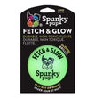 Spunkypup Fetch & Glow Glowing Fetch Ball Toy Large