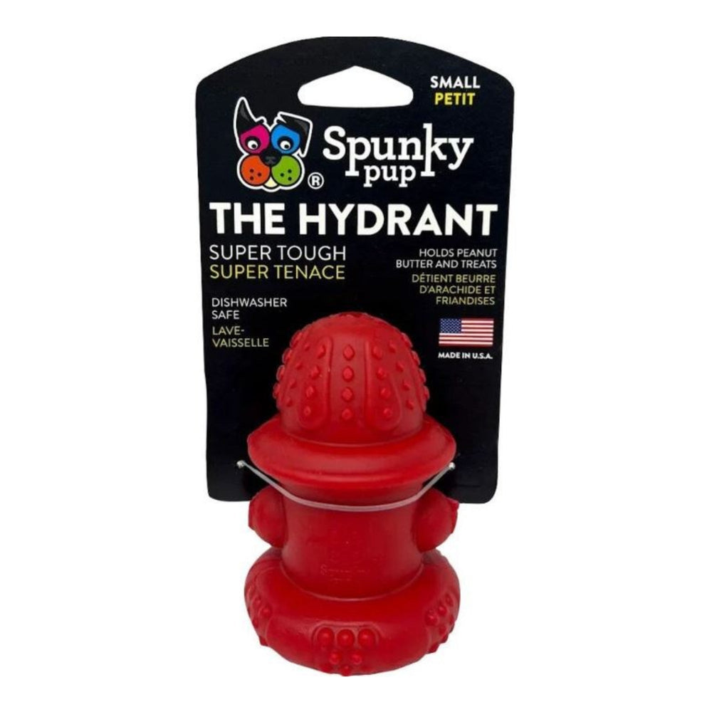 Spunkypup The Hydrant Rubber Chew Toy Small