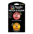 Spunkypup Fetch & Glow Glowing Fetch Ball Toy Small