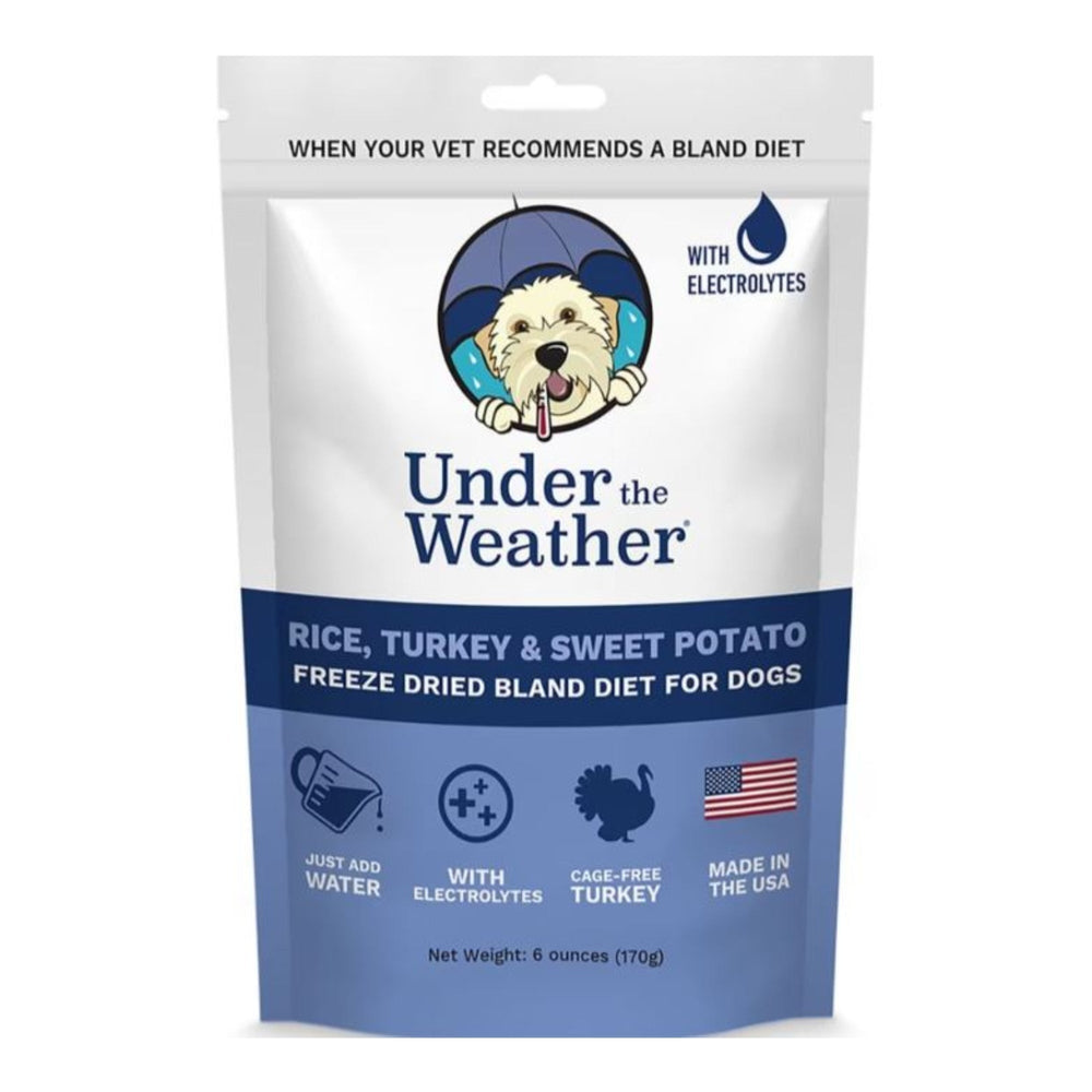 Under The Weather Bland Diet For Dogs Turkey/Rice/Sweet Potato 6oz.