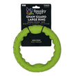 Spunkypup Gnaw Guard Squeaky Toy Ring Large