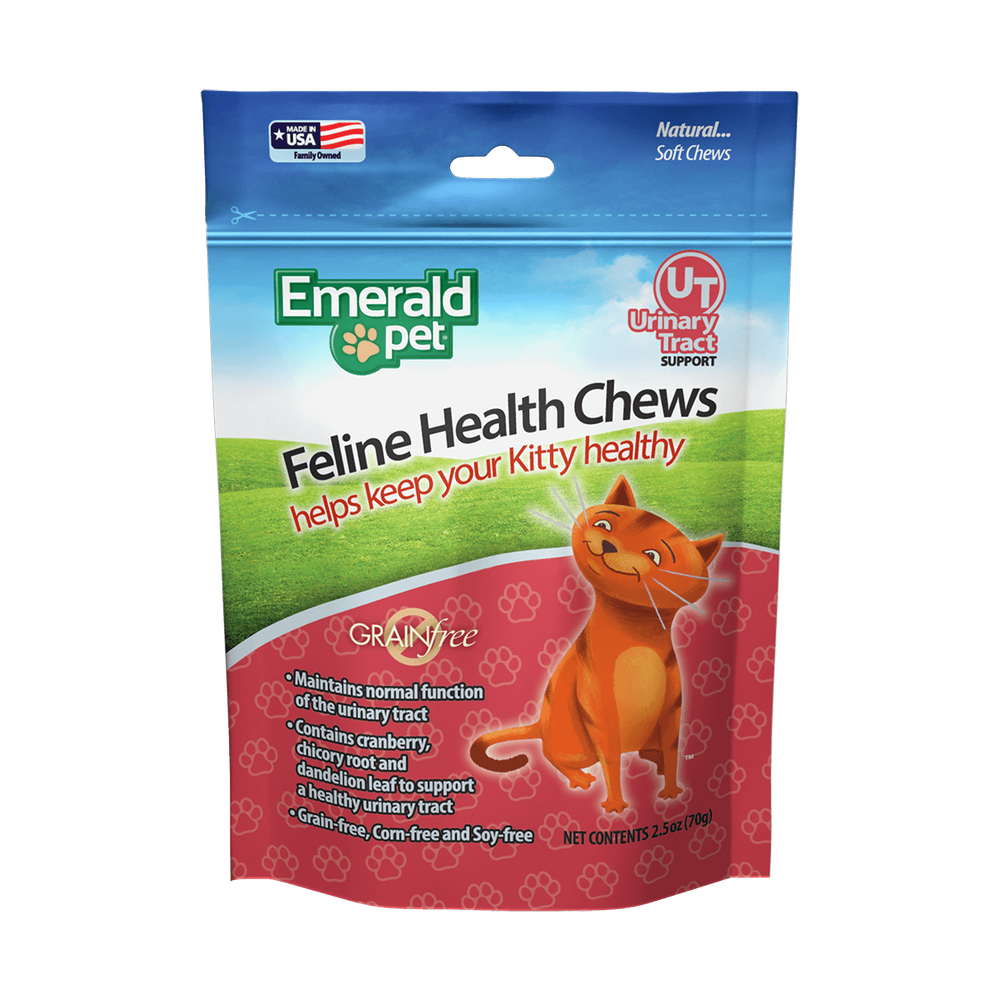 Emerald Pet Urinary Tract Support Feline Healthy Cat Chews 1ea/2.5 oz