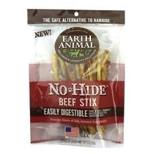 Earth Animal No Hide Beef Chews Dog Treats; 10 Pack - Small for your Pet Dog with Pet Store X!