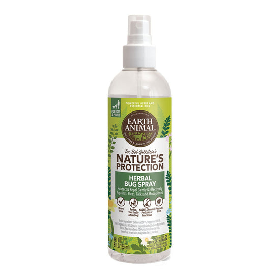 Earth Animal Dog Nupro Bug Spray Herbal 8oz for your Pet Dog with Pet Store X.