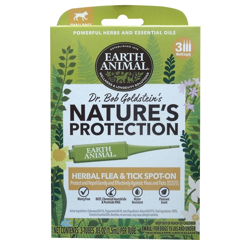 Earth Animal Dog Nupro Spot-On Flea And Tick Small