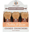 Etta Says! Cookie Cruncher Dog Treat Cheddar & Bacon 24ea/5 in