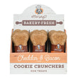 Etta Says! Cookie Cruncher Dog Treat Cheddar & Bacon 24ea/5 in