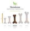 Benebone Maplestick Durable Dog Chew Toy 1ea/MD