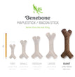 Benebone Stick Durable Dog Chew Toy Bacon, 1ea/XL