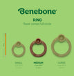 Benebone Ring Durable Dog Chew Toy Bacon, 1ea/MD