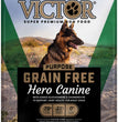 Victor Super Premium Dog Food Purpose Grain Free Hero Canine Dry Dog Food Beef 1ea/5 lb