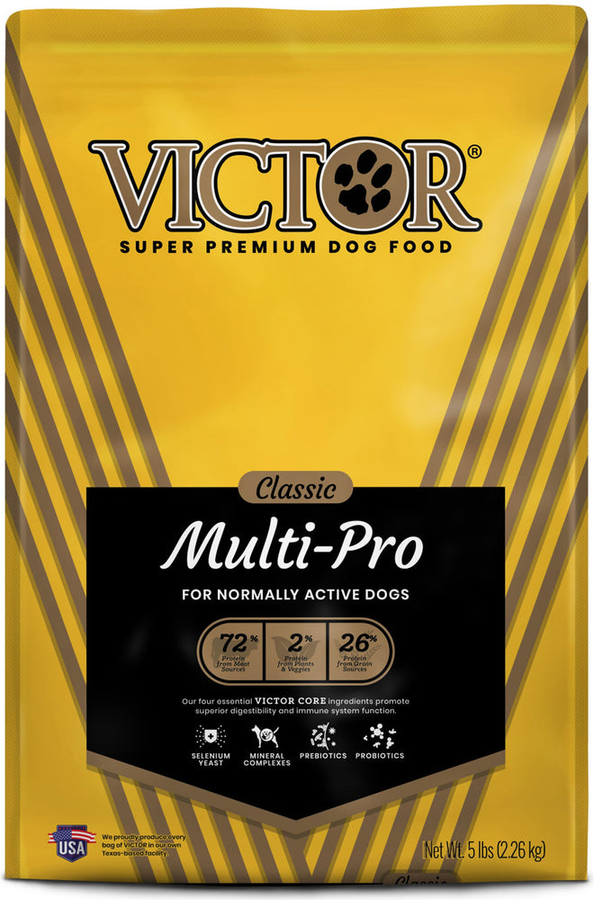 Victor Super Premium Dog Food Classic Multi Pro Dry Dog Food Beef 1ea/5 lb