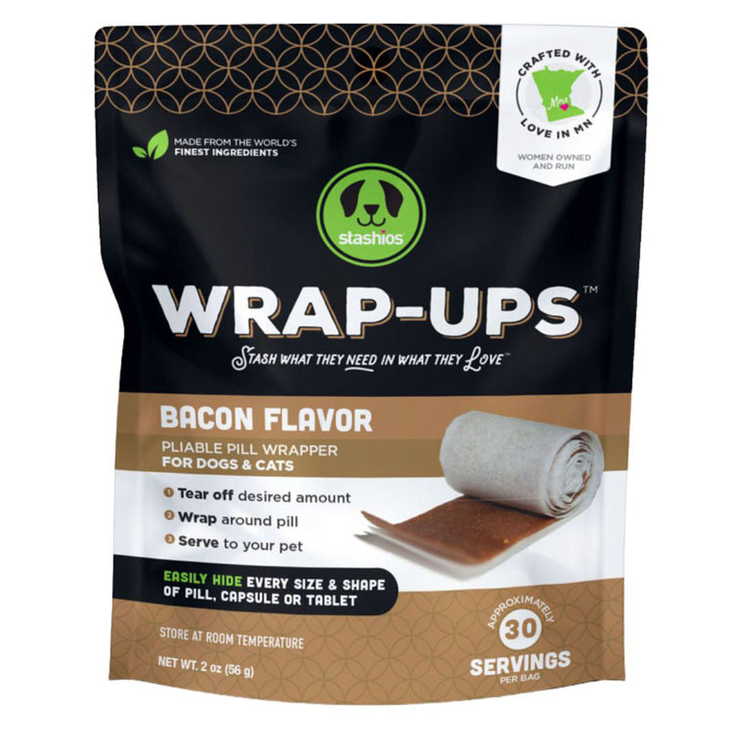 Stashios Wrap-Ups Bacon 21oz for your Pet Dog with Pet Store X!