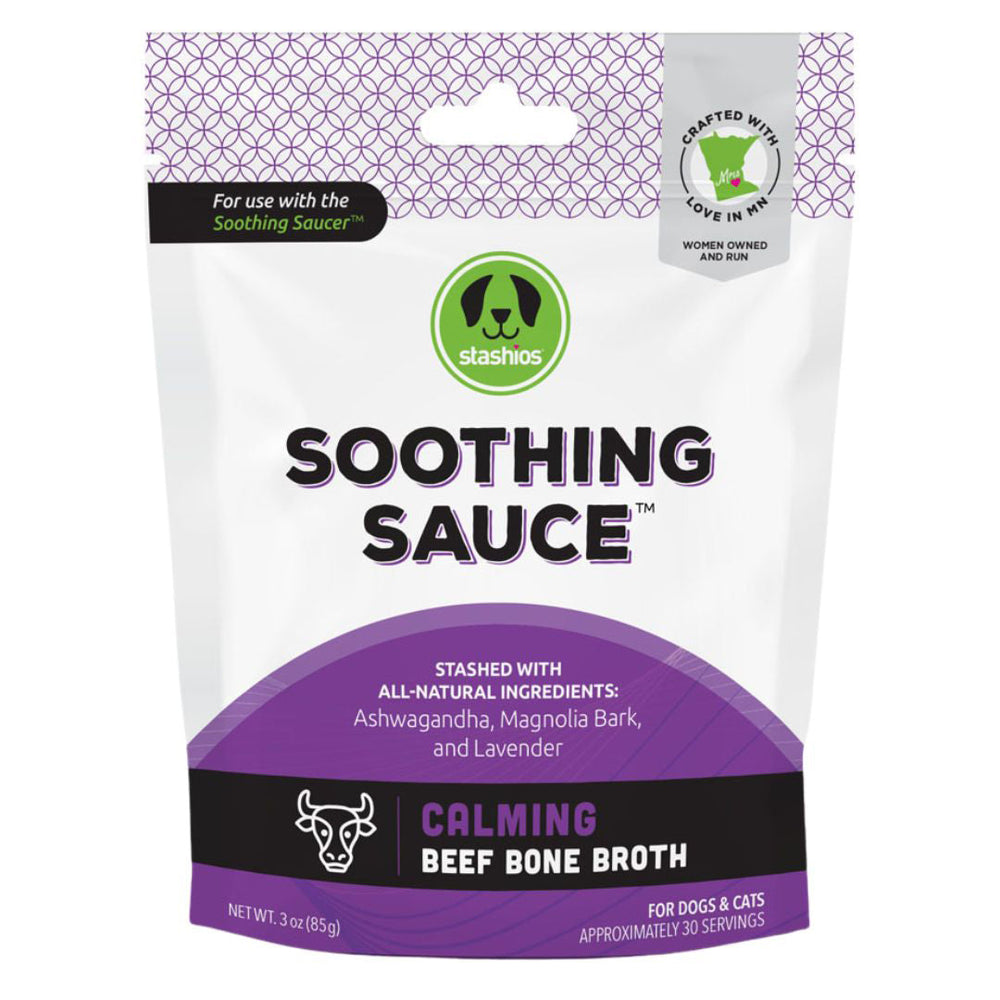 Stashios Soothing Sauce Bulk Calming Beef 3oz.