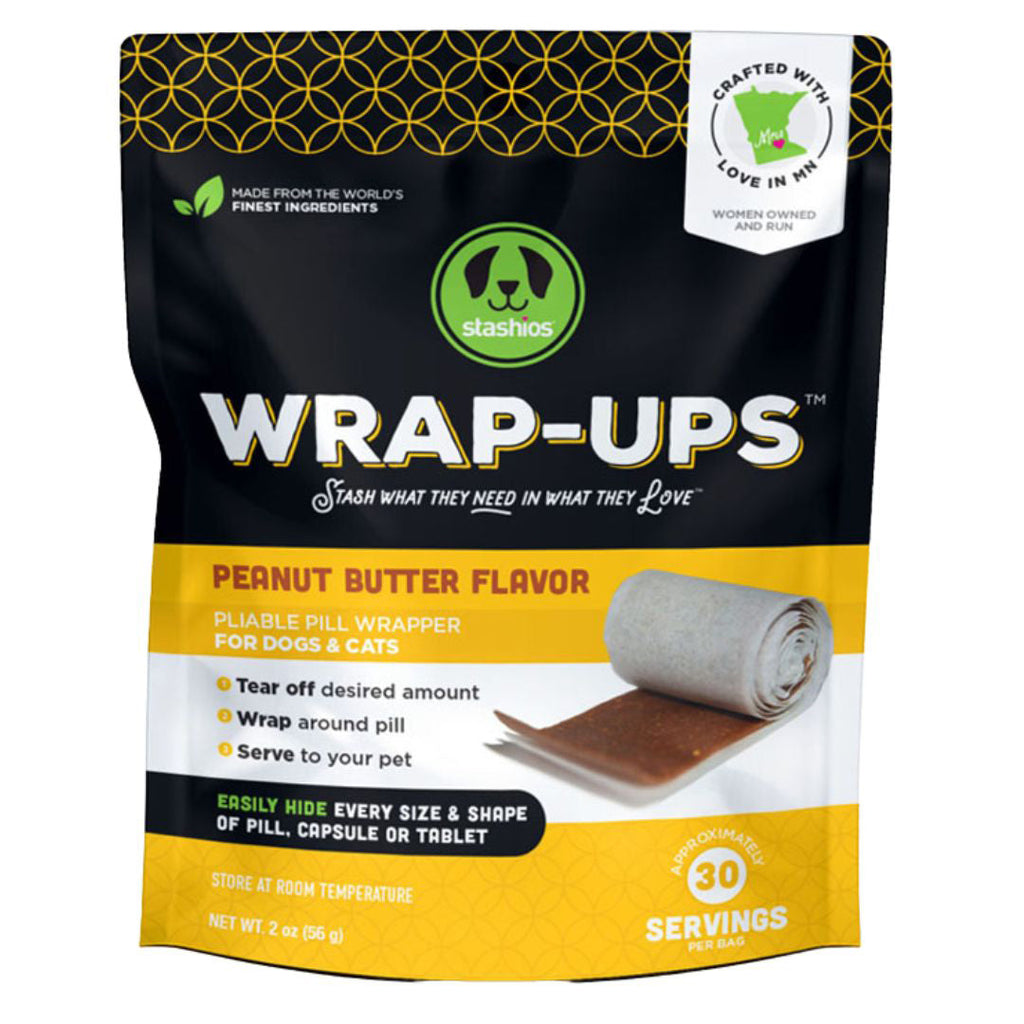 Stashios Wrap-Ups Peanut Butter 2.1oz.