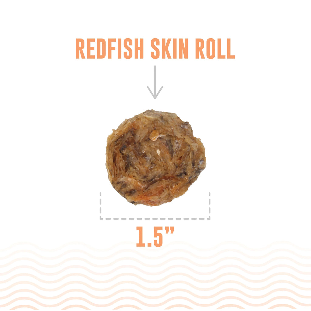 Icelandic  Redfish Skin Rolls Single Bag