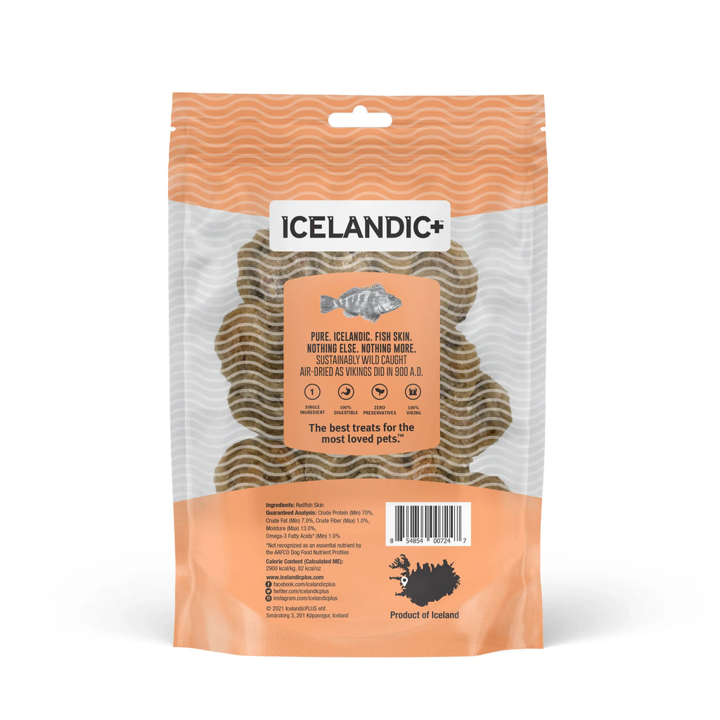 Icelandic  Redfish Skin Rolls Single Bag