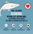 Icelandic Cat Herring Whole Fish 1.5oz.