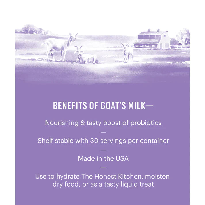 The Honest Kitchen Dog Cat Instant Goat Milk (Case of 12)