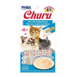 Inaba Churu Puree Cat Treats Tuna/Scallop .5oz.-4 Pk (Case of 6)