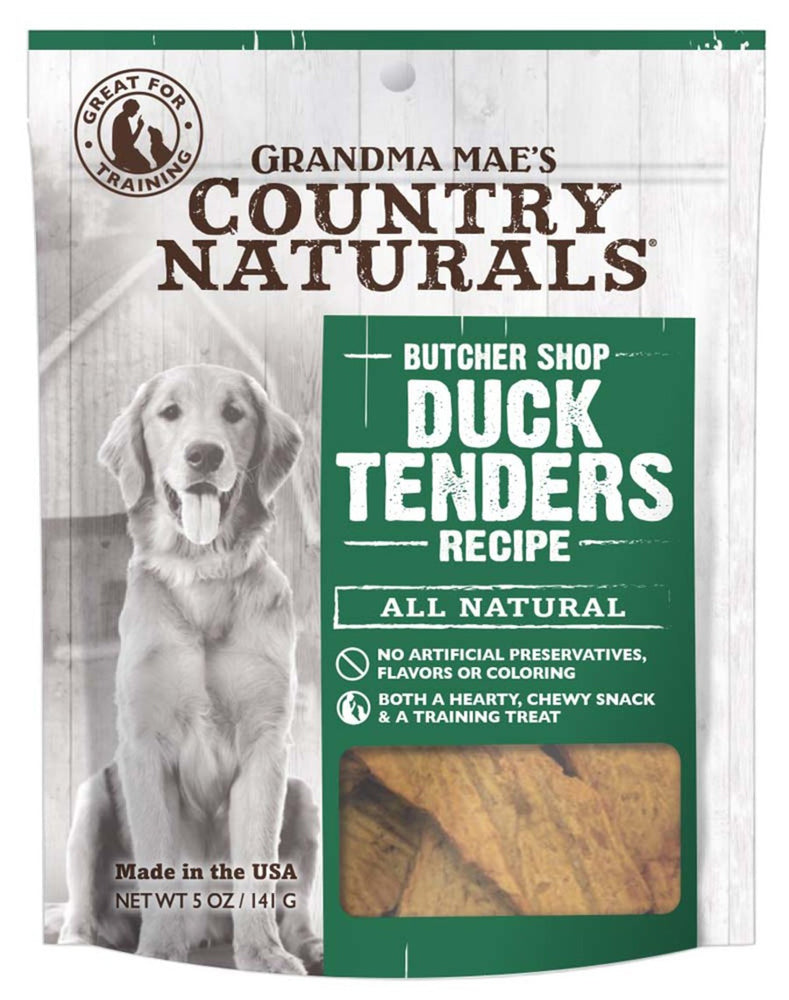 Grandma Mae's Country Naturals Grain Free Duck Tenders Dog Treats 1ea/5 oz for your Pet Dog with Pet Store X!