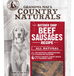 Grandma Mae's Country Naturals Grain Free Beef Sausages Dog Treats 1ea/5 oz