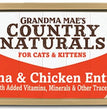 Grandma Mae's Country Naturals Grain Free Pate Wet Cat & Kitten Food Tuna & Chicken 24ea/2.8 oz, 24 pk