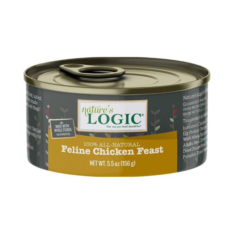 Natures Logic Cat Grain Free Chicken 55oz (Case of 24) for your Pet Cat with Pet Store X!