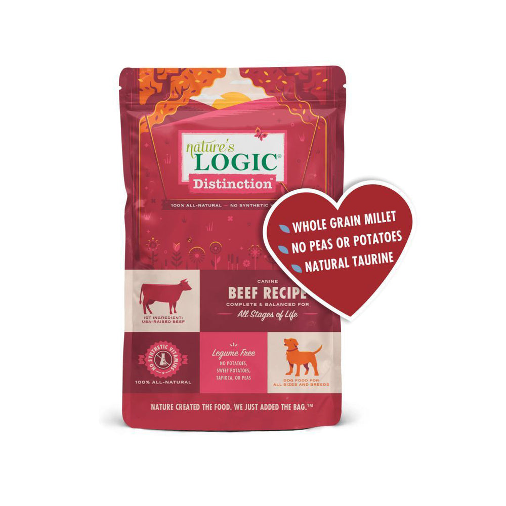 Natures Logic Dog Distinction Beef 4.4Lb