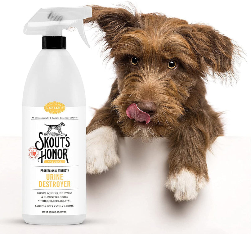 Skouts Honor Dog Urine Destroyer 35oz for your Pet Dog with Pet Store X.