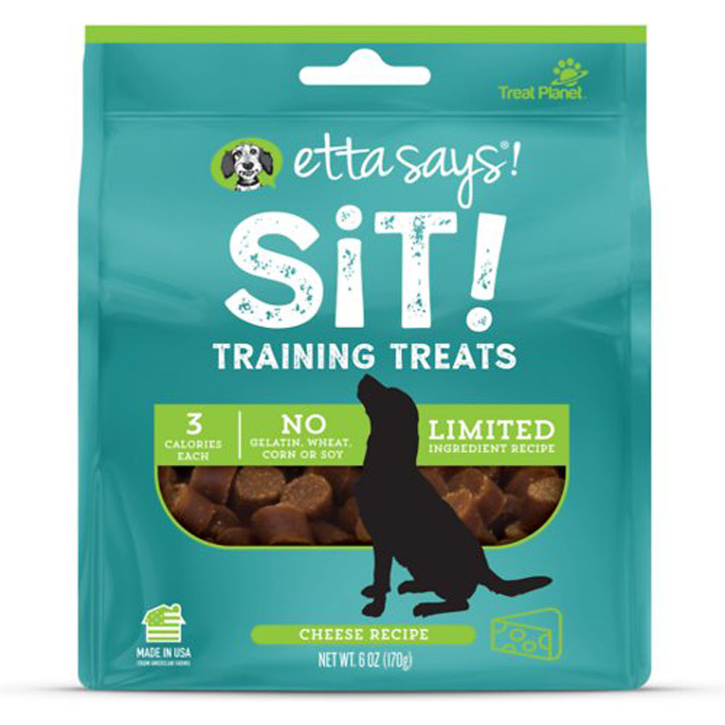 Etta Says! Sit! Training Treats Cheese 1ea/6 oz for your Pet Dog with Pet Store X!