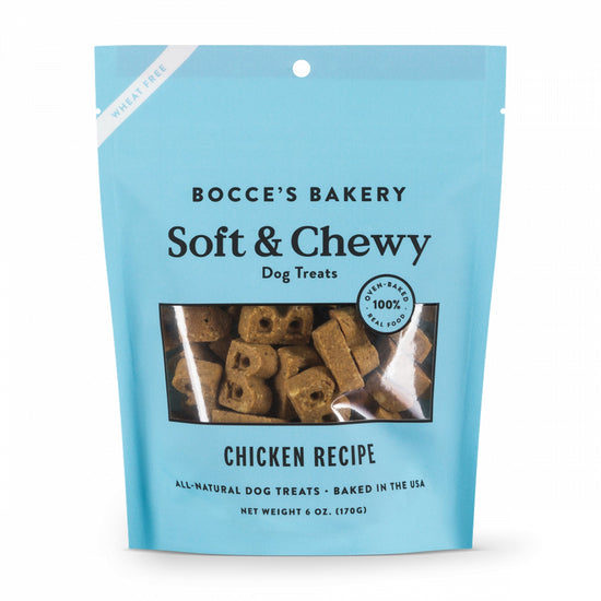 Bocces Bakery Dog Soft And Chewy Chicken 6oz for your Pet Dog with Pet Store X!