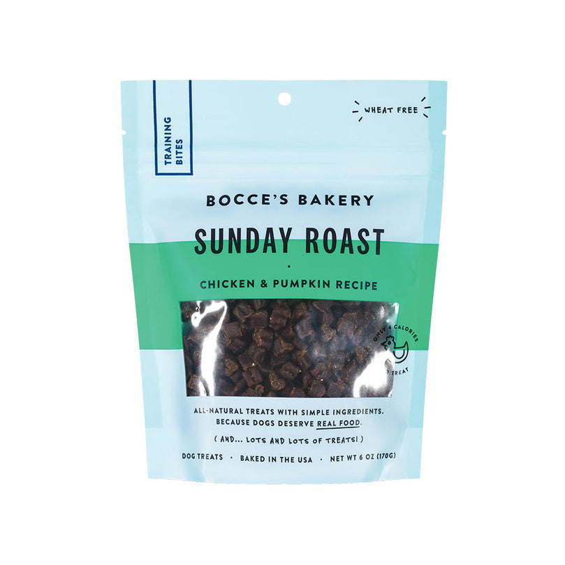 Bocces Bakery Dog Training Sunday Roast 6oz for your Pet Dog with Pet Store X!