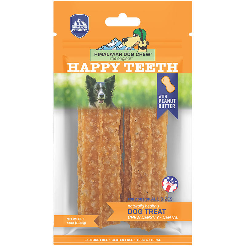 Himalayan Dog Happy Teeth Peanut Butter Large for your Pet Dog with Pet Store X!