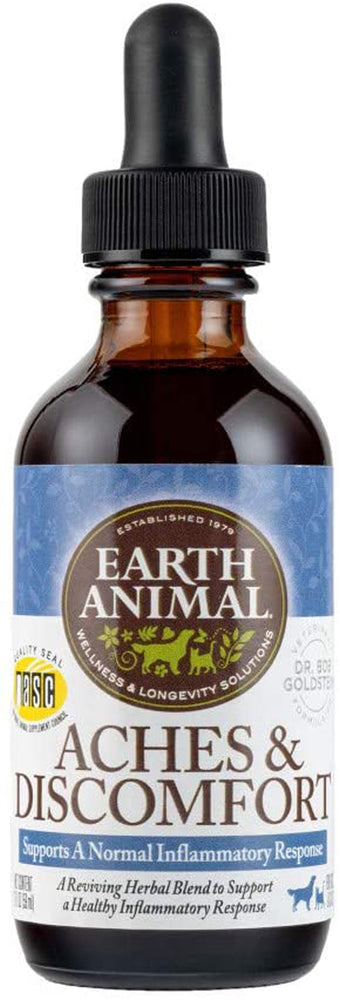 Earth Animal Aches And Discomfort 2oz for your Pet Dog with Pet Store X.