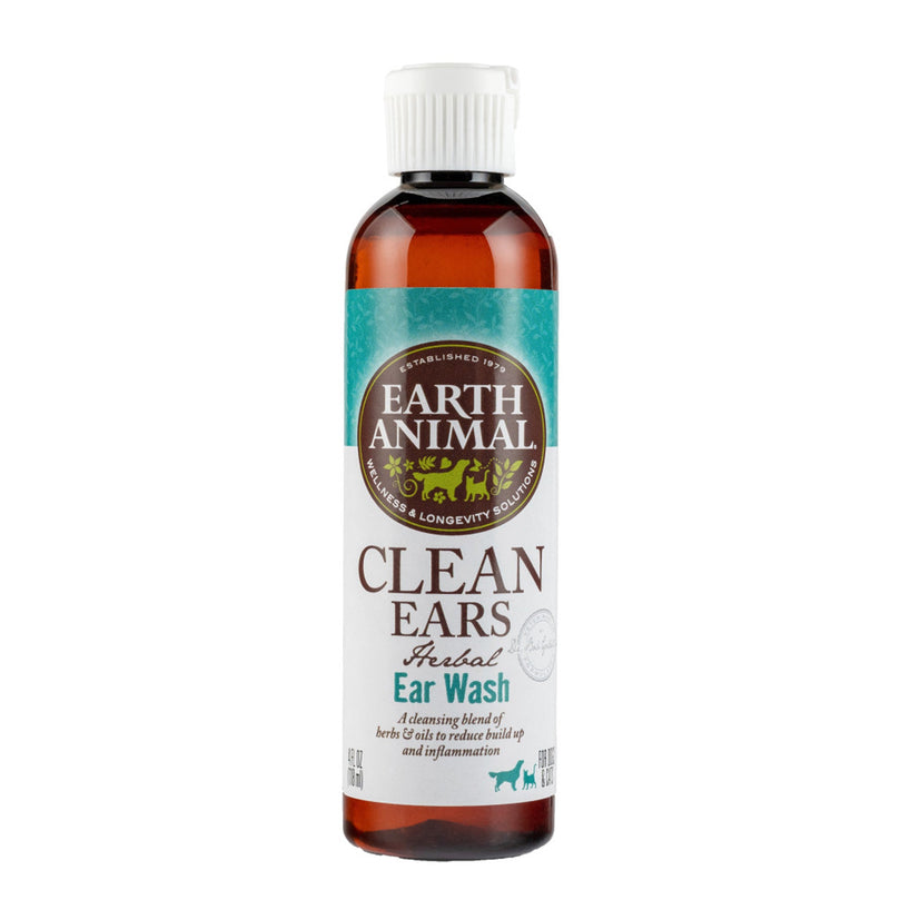 Earth Animal Dog Clean ear Wash 4oz for your Pet Dog with Pet Store X.