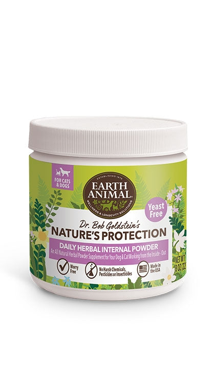 Earth Animal Flea And Tick Program Daily Internal Powder For Dogs 8oz Yeast Free for your Pet Dog with Pet Store X.