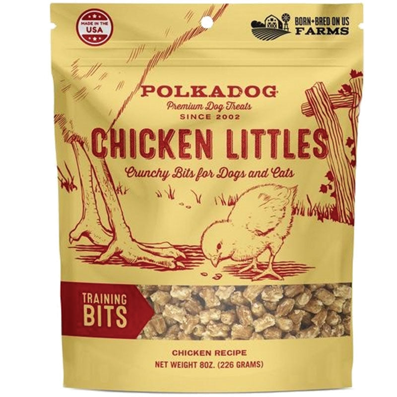 Polka Dog Bakery Dog Chicken Little Bites 8oz for your Pet Dog with Pet Store X!