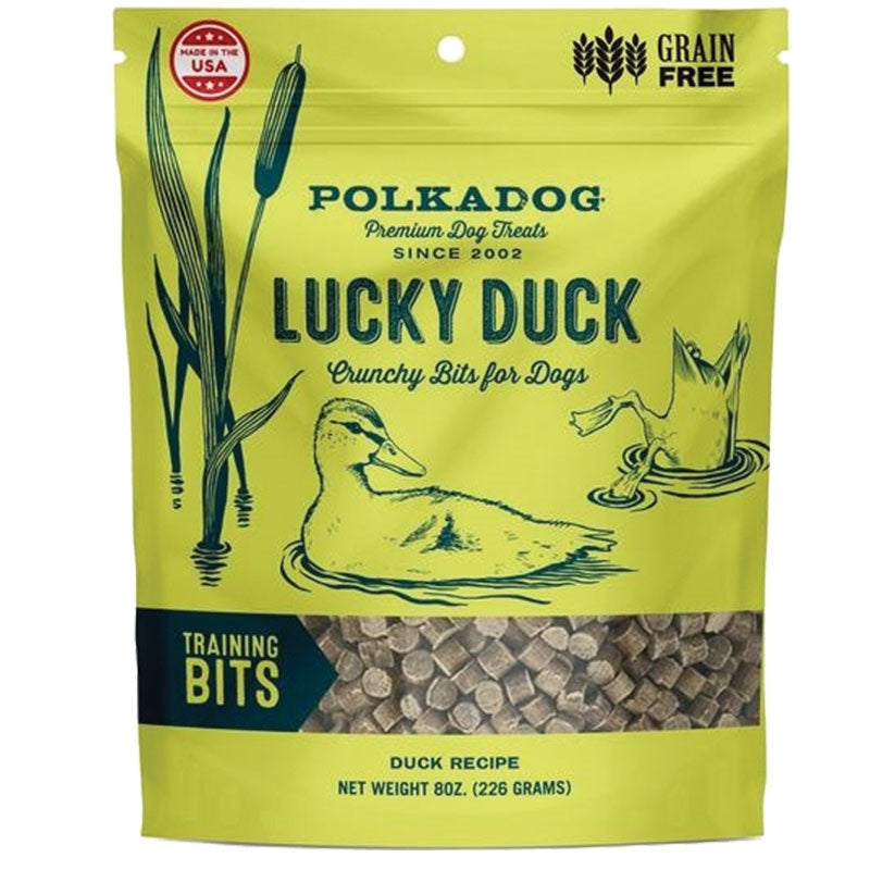 Polka Dog Bakery Dog Lucky Duck Bites 8oz.