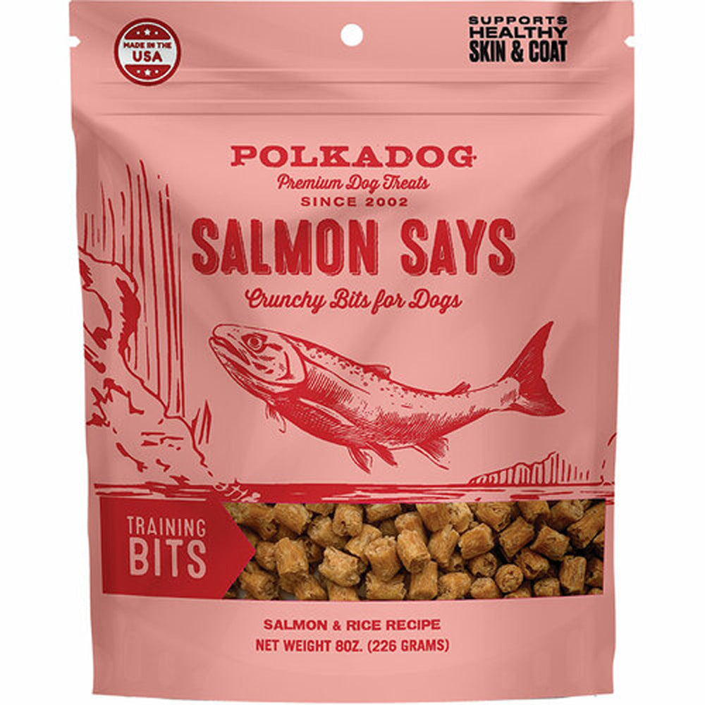 Polka Dog - Salmon Says Training Bits - 8oz.