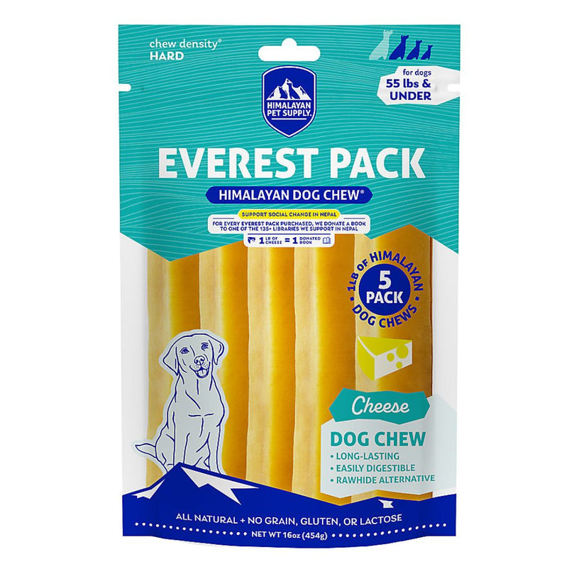 Himalayan Dog Chew Everest Cheese 5 Pack for your Pet Dog with Pet Store X!