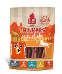 Plato Dog Treats Thinkers Chicken Sticks 10oz.