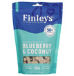 Finleys Dog Crunchy Biscuits Blueberry And Coconut 12oz for your Pet Dog with Pet Store X!