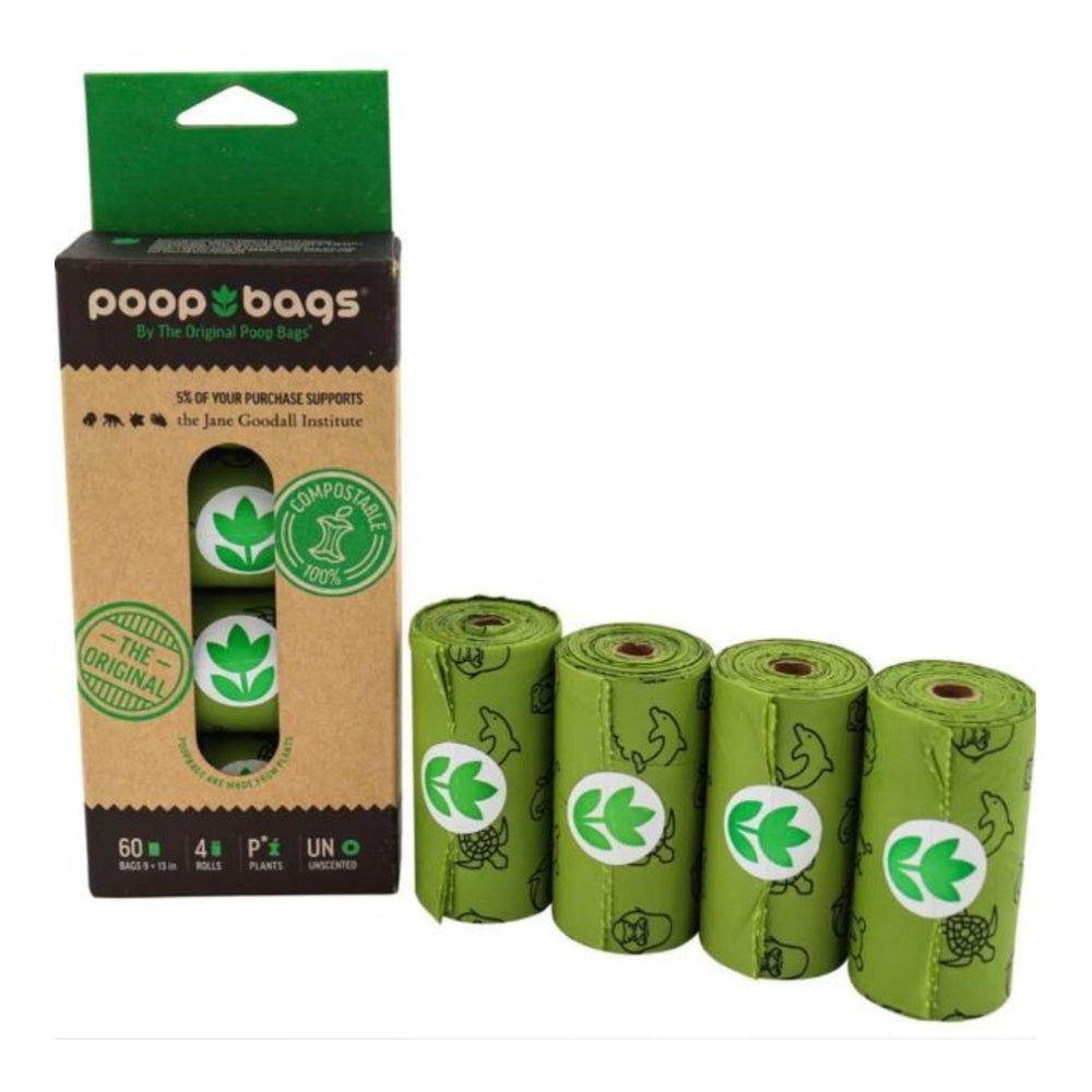 The Original Poop Bags Compostable Waste Bags 4Pk-15Ct