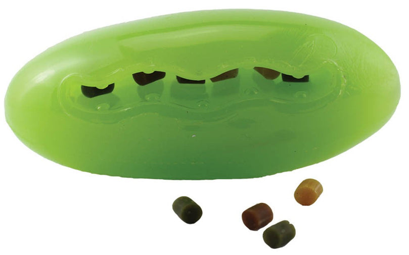 Starmark Pickle Pocket Treat Ball Toy Green 1ea/One Size for your Pet Dog with Pet Store X.