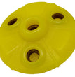 Starmark Flex Grip Treat Ringer UFO Yellow 1ea/LG