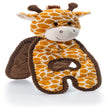 Charming Pet Products Cuddle Tugs Giraffe Dog Toy Brown 1ea/18.5 in