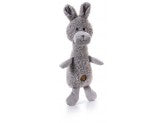 Charming Pet Products Scruffles Bunny Plush Dog Toy Gray 1ea/SM