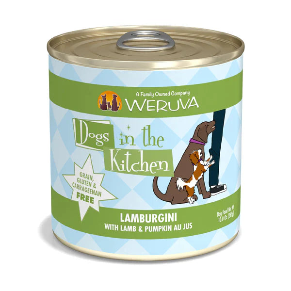 Dogs In The Kitchen Lamb Burger-Ini Recipe Au Jus Au Jus 10oz (Case of 12) for your Pet Dog with Pet Store X!