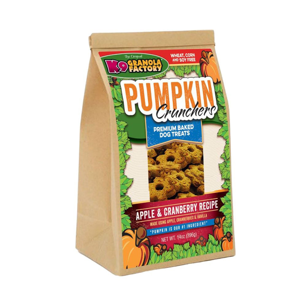 K9 Granola Factory Pumpkin Crunchers Dog Biscuits Blueberry 1ea/14 oz